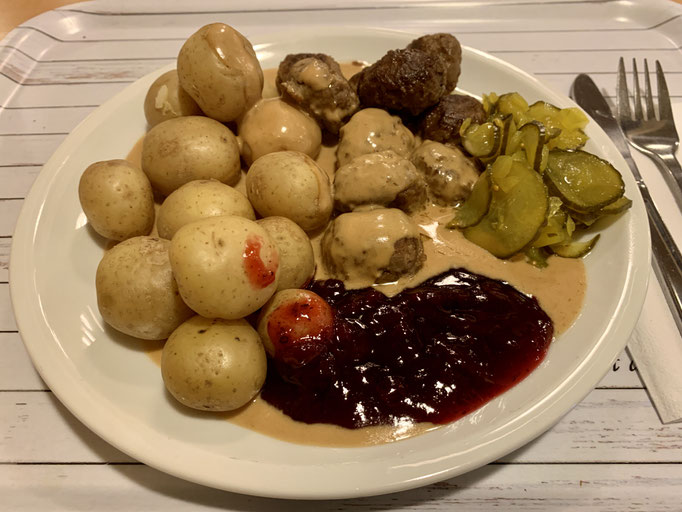 Köttbullar zum Abschied