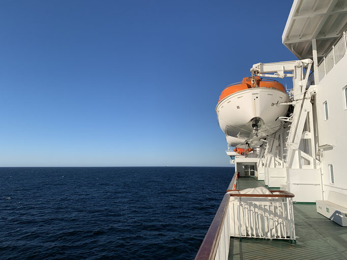 traumhaftes Wetter auf der Ostsee 