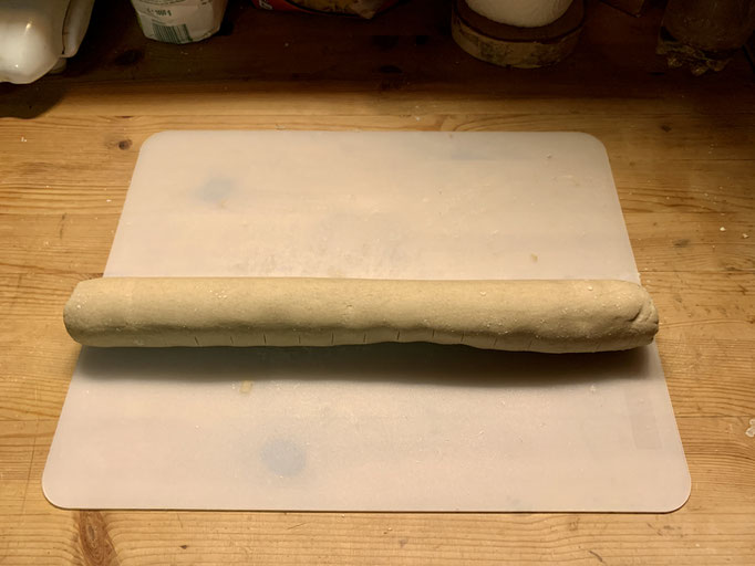 Zubereitung der Steirerkrapfen 