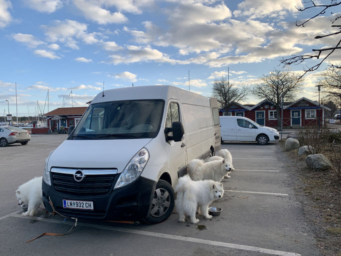 Ankunft in Nynäshamn 