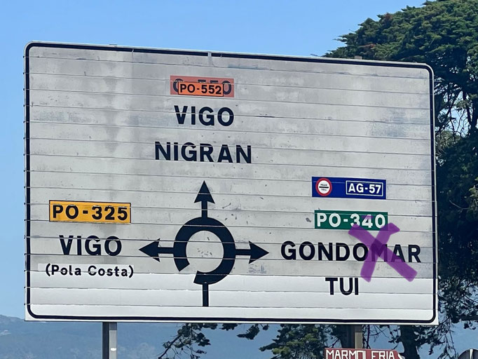 zuerst noch darüber gewitzelt, kurz darauf war ich dann in Gondomar