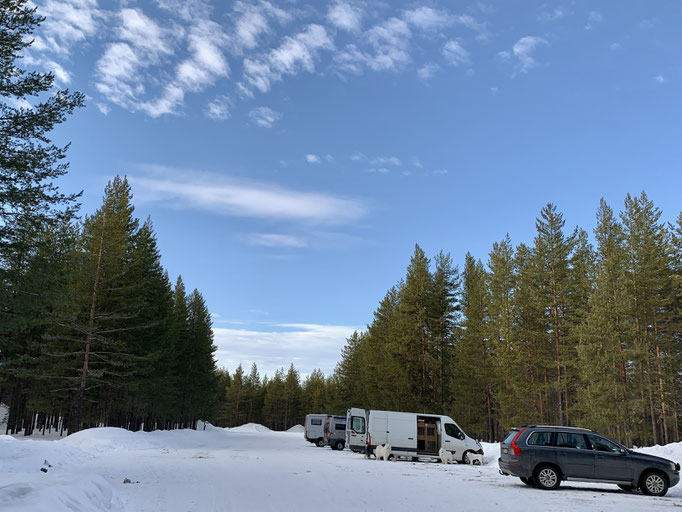 Parkplatz Storforsen