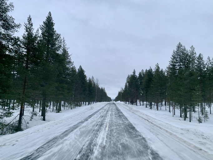 hier war es noch winterlich