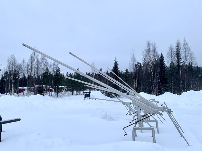 auch Schneekanonen sind anscheinend notwendig