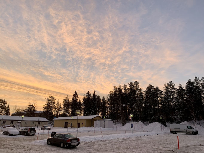 Abreise von Hudiksvall 