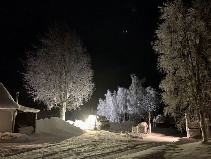 angekommen in Bockträsk