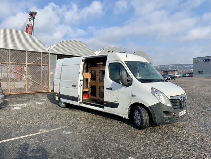erster Stopp in Örnsköldsvik