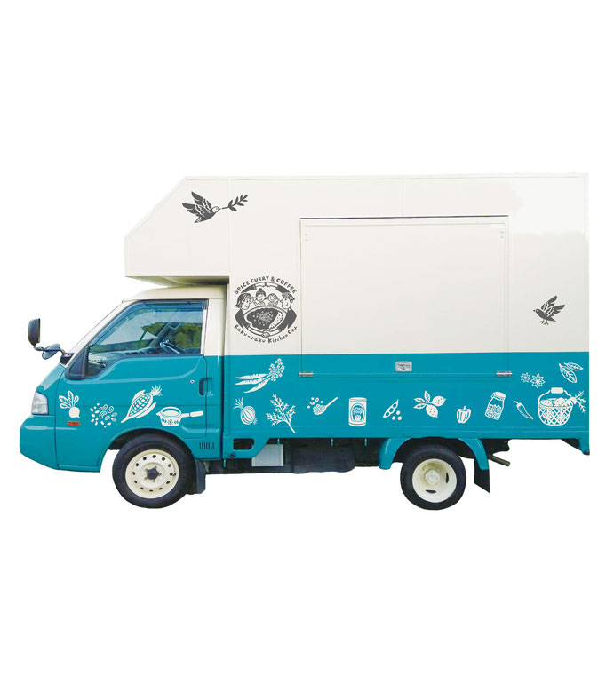 spice curry & coffee ・Raku raku kitchen car 