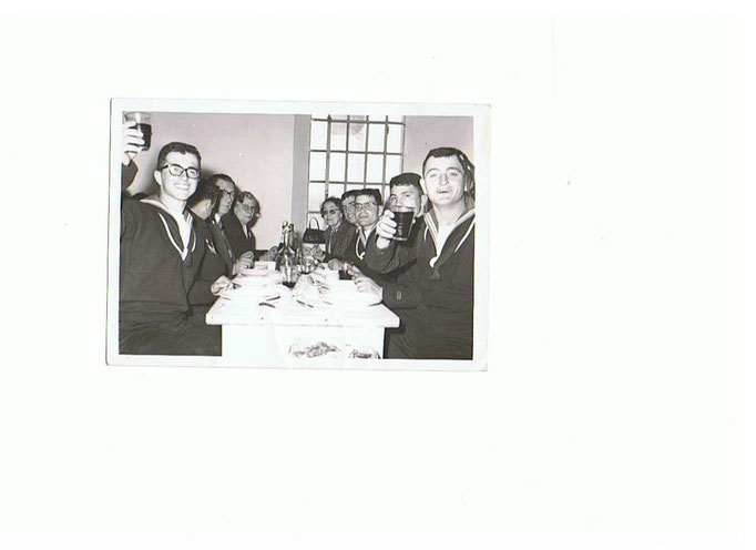 Giuramento - pranzo di corpo: Meazzini, Marsili, Raffo, Rizzo e G.Piras