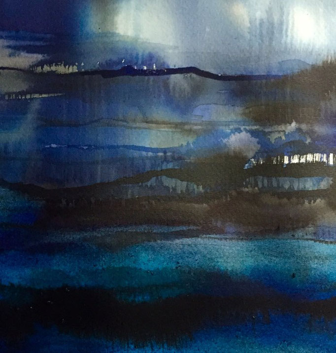 Stratify Blues, encre 2016