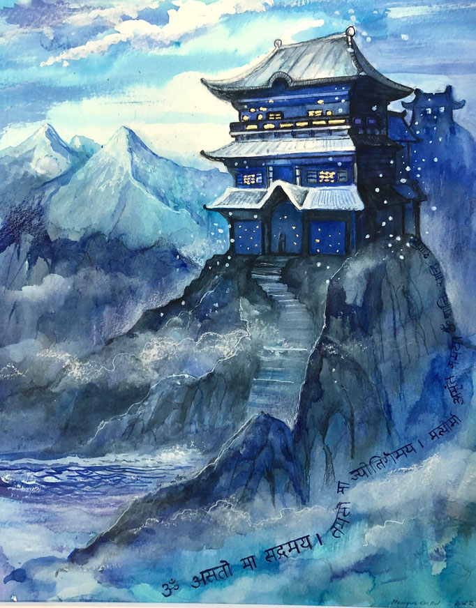 Vers le temple, tech mixte 2022