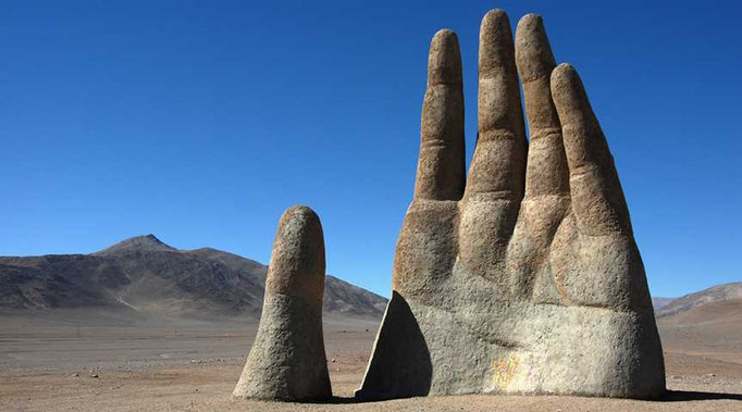 Mano del Desierto bei Antofagasta