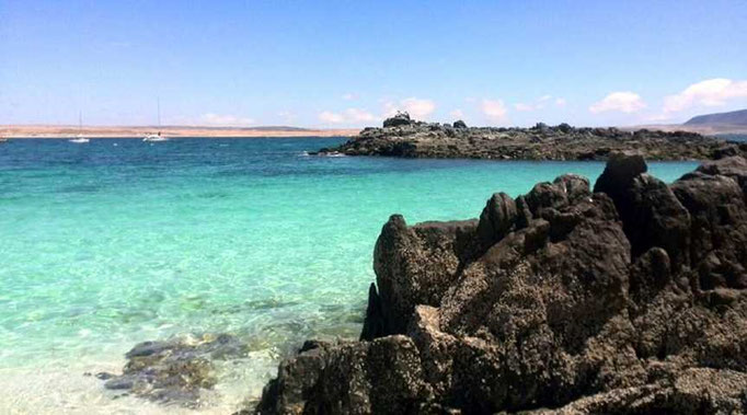 Bahía Inglesa an der Küste der Atacama