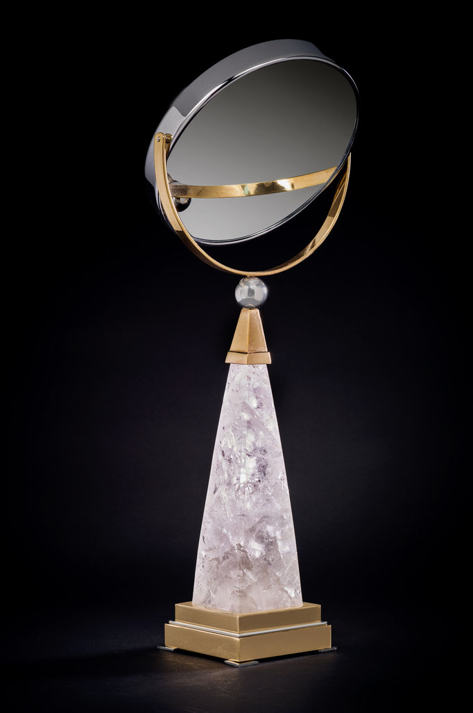 ROCK CRYSTAL MIRROR