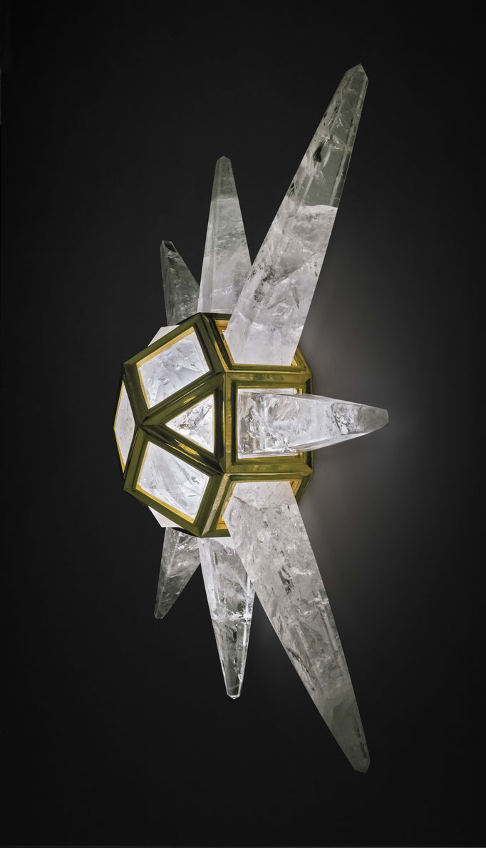 STARBURST WALL LIGHT BY ALEXANDRE VOSSION