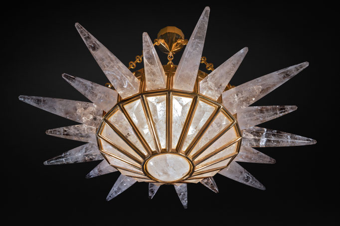 ROCK CRYSTAL LIGHTING BY ALEXANDRE VOSSION