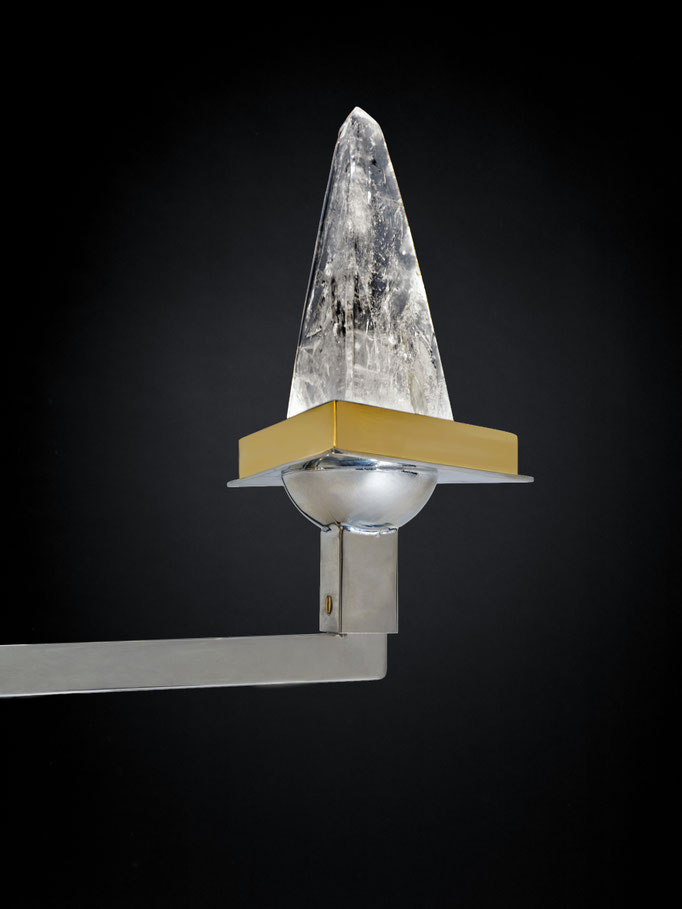 rock crystal lighting by Alexandre VOSSION