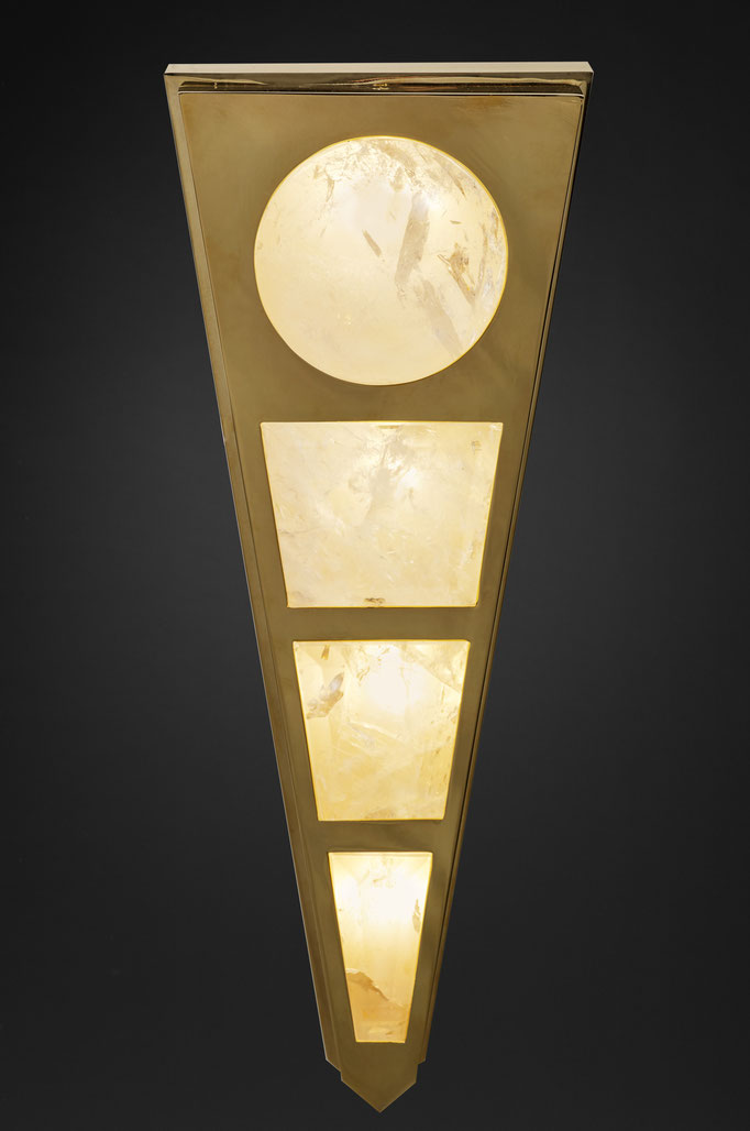 ROCK CRYSTAL WALL LIGHT 