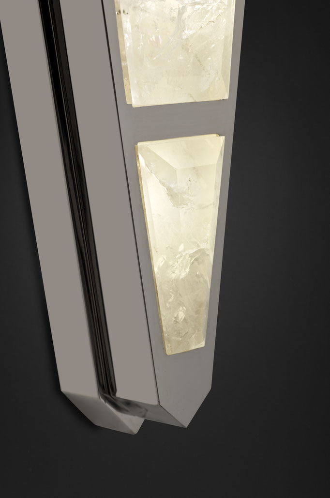 ROCK CRYSTAL WALL LIGHT