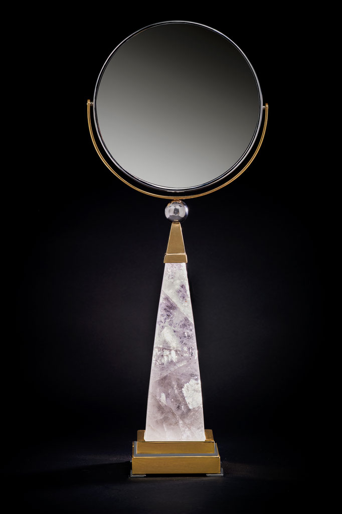 ROCK CRYSTAL MIRROR