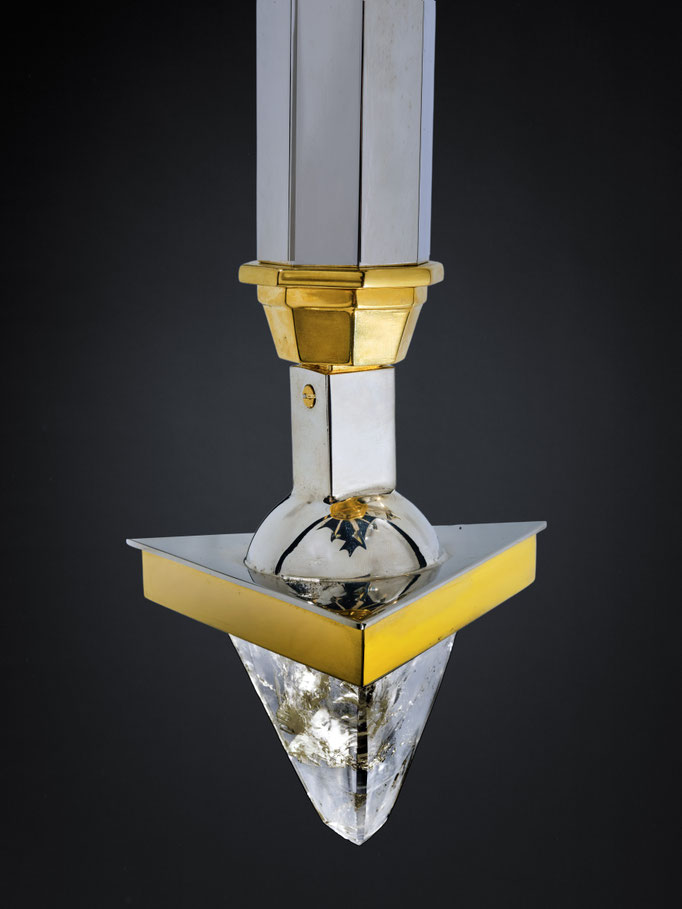 rock crystal lighting by Alexandre VOSSION