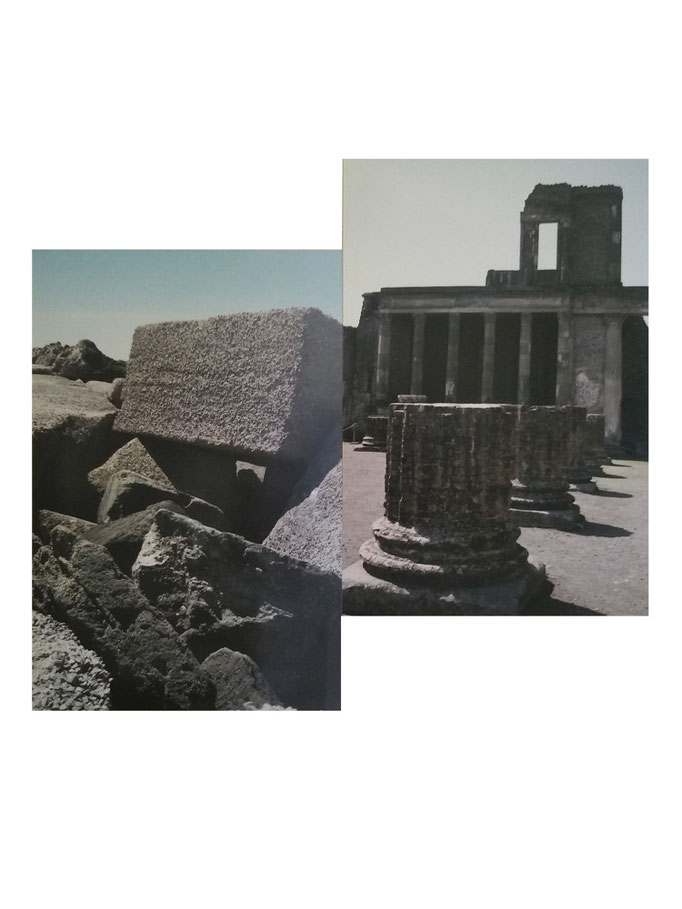 Collage photographique argentique, soutenu par la DRAC BFC.