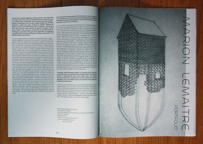 Revue LAURA n°24, portfolio, 2018.