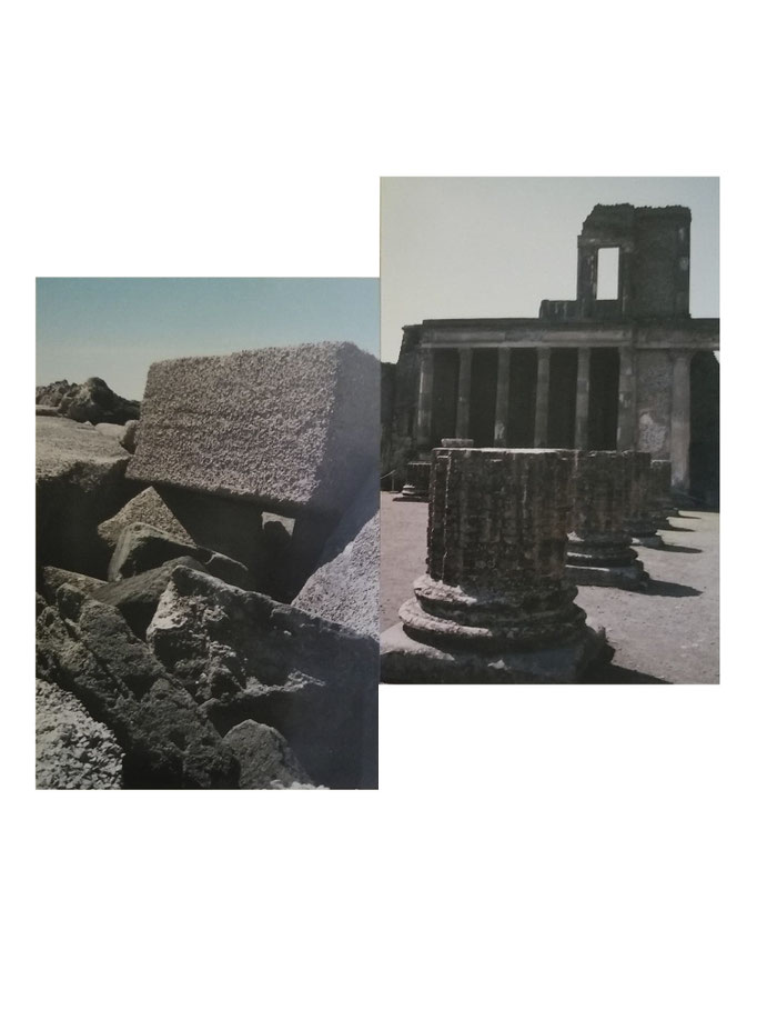 Collage photographique argentique, soutenu par la DRAC BFC.