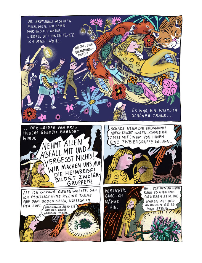 Comic für das Polle Magazin, 2021