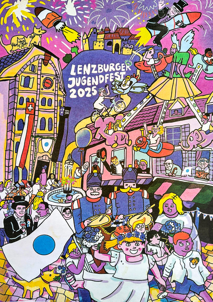 Editorial Illustration, Lenzburger Bezirks-Anzeiger 2025