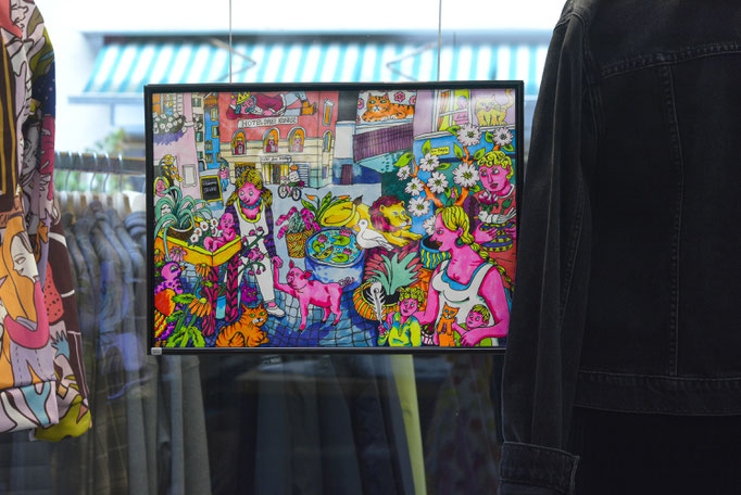 Zeichnung, ArtWalk Bremgarten, 2024