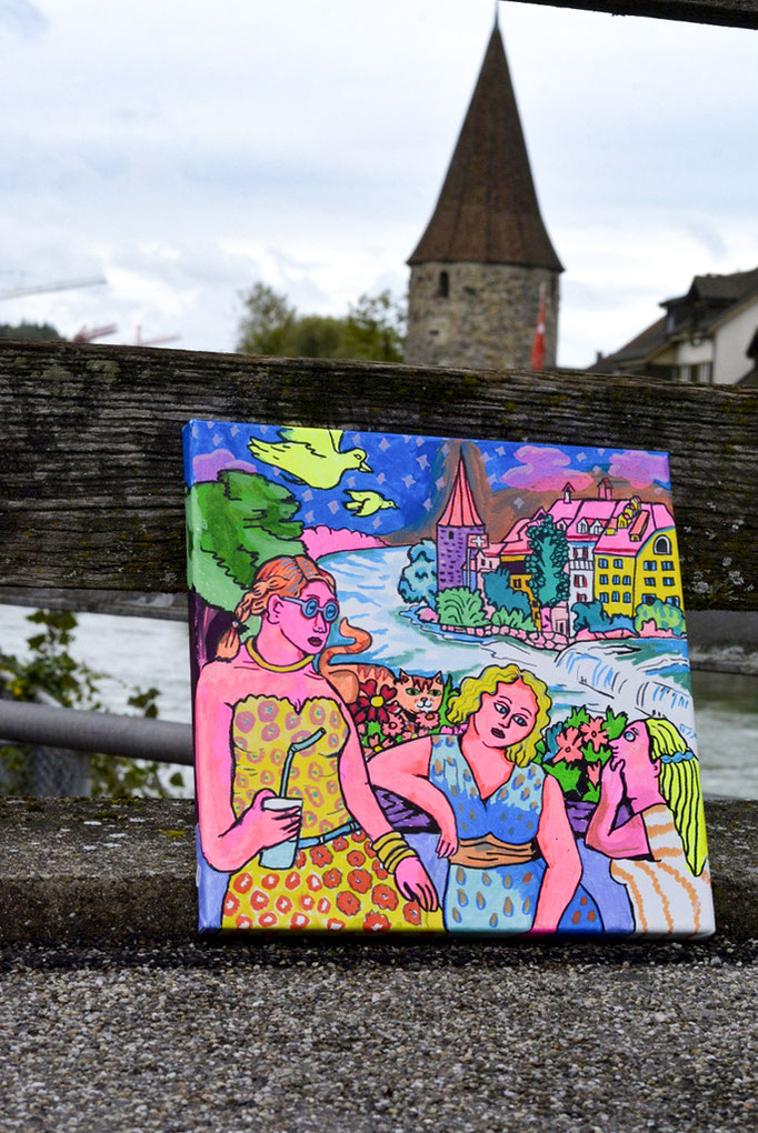 Malerei, ArtWalk Bremgarten, 2024
