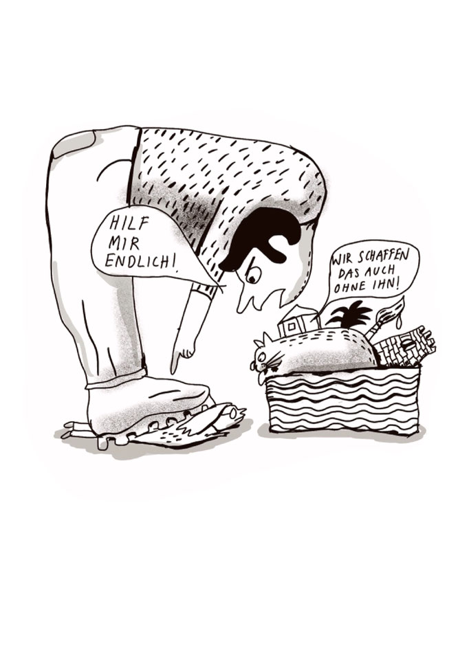 Comic, Notbremse-Magazin, 2022