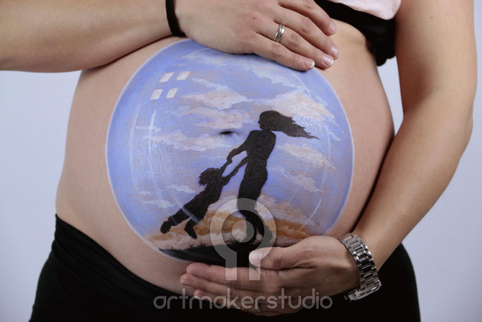 BELLY PAINTING ARTMAKERSTUDIO - BURBUJA Madrid