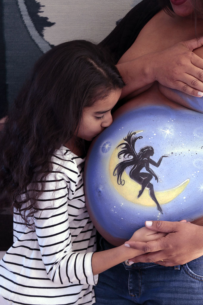 Premamá Body Paint Fairy Madrid
