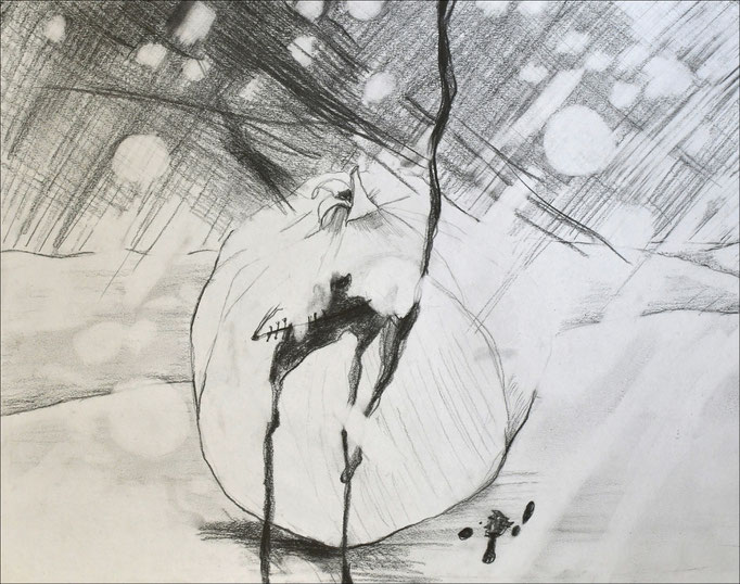  „pomegranate-peace_7“, 40 cm x 50 cm