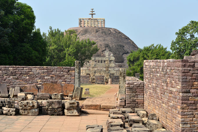 Ausgrabungsstätte "Buddhist Monuments at Sanchi"