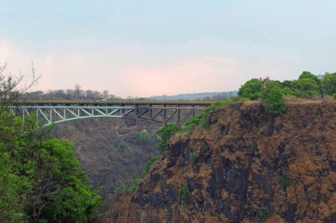 Grenzbrücke zu Simbabwe