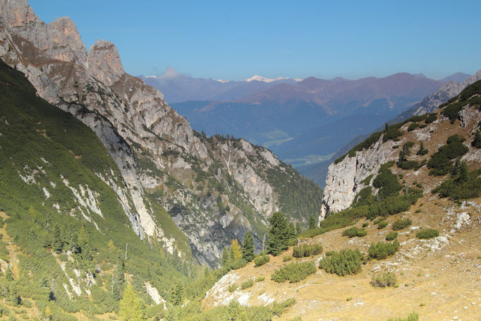 Pragser Dolomiten, Auf dem Weg zum Strudelkopf