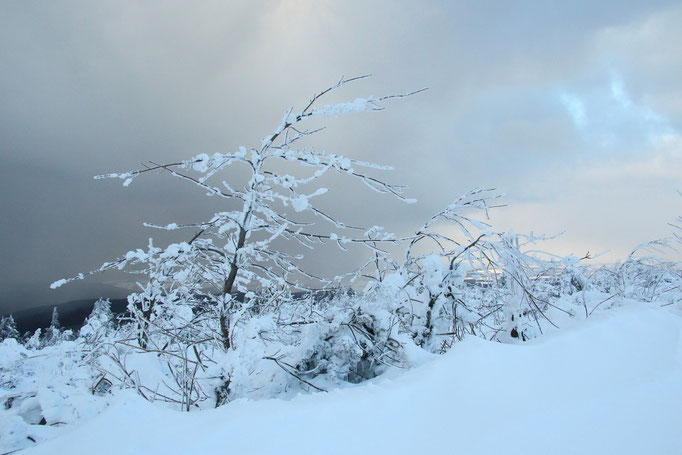 Winter auf dem Fichtelberg