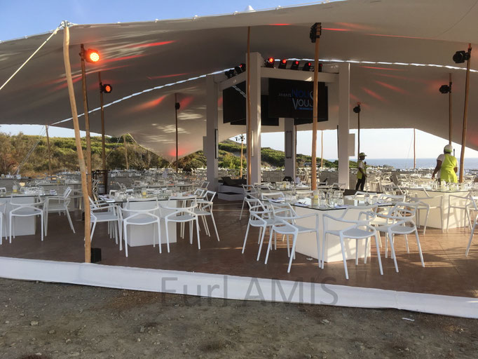 Soirée sur la plage