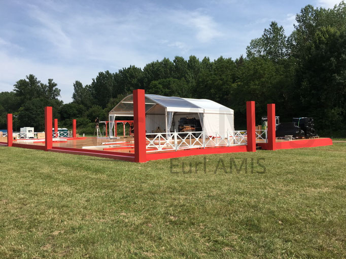 Fabrication et habillage acces plateformes Bar Garorock