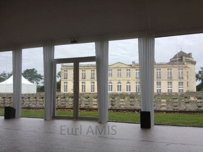 velum tendu plus caches poteau 2faces