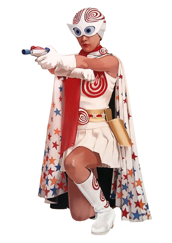 Superheroine 1 - cm 70x100 - (venduto)