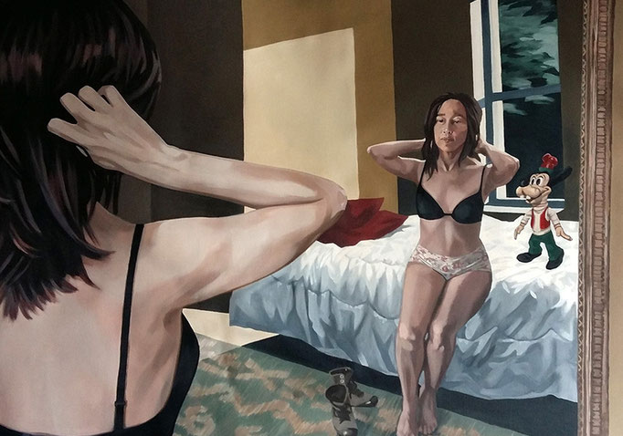 Inside the Mirror - cm 65x90 - (available)