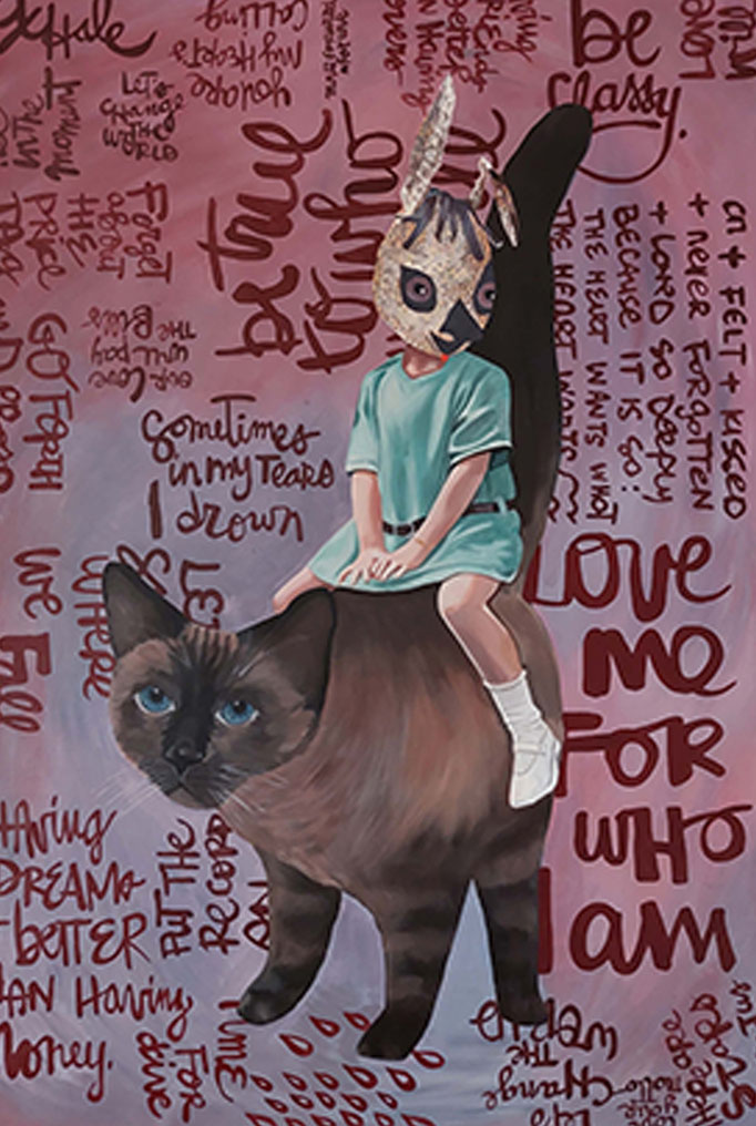 Love me who I am - 80x116 (disponibile)