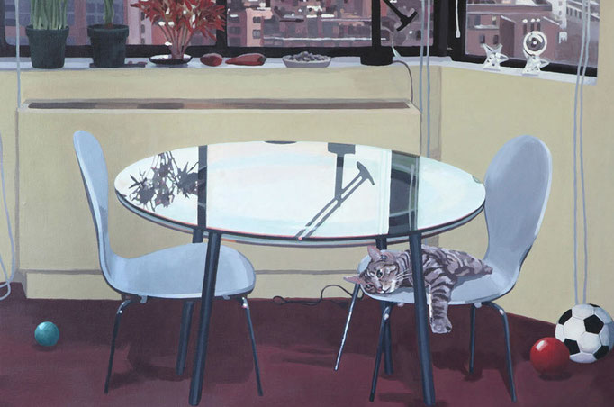 La Casa del Gatto - cm 42x62 - (venduto)
