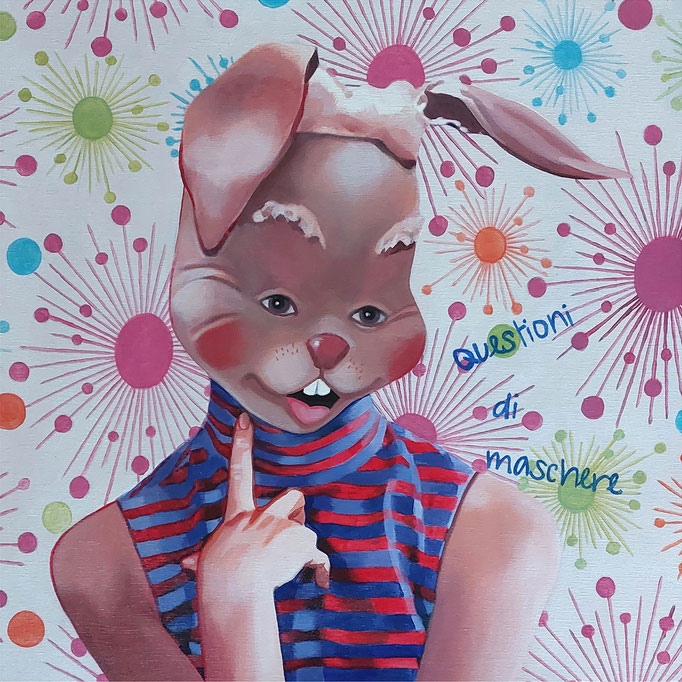 Questioni di maschere -cm50x50  (disponibile)