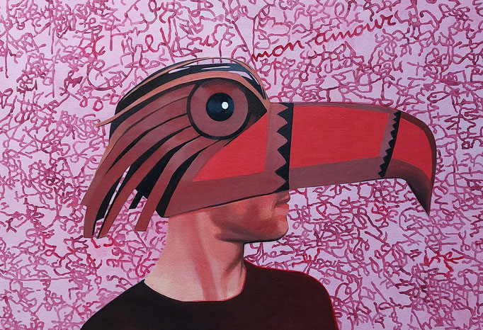 Mon amour - cm 50x70 (sold)