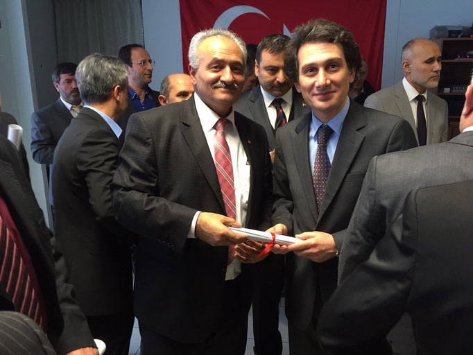 22.2.2015 Münihte 91 Cemiyet,Münih bas Konsolos Mesut Koc bey ile